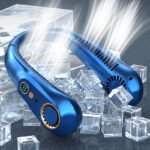 CoolBreeze™ Pro | Portable Bladeless Neck Fan with Digital Display