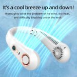 CoolBreeze™ Pro | Portable Bladeless Neck Fan with Digital Display