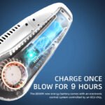 CoolBreeze™ Pro | Portable Bladeless Neck Fan with Digital Display